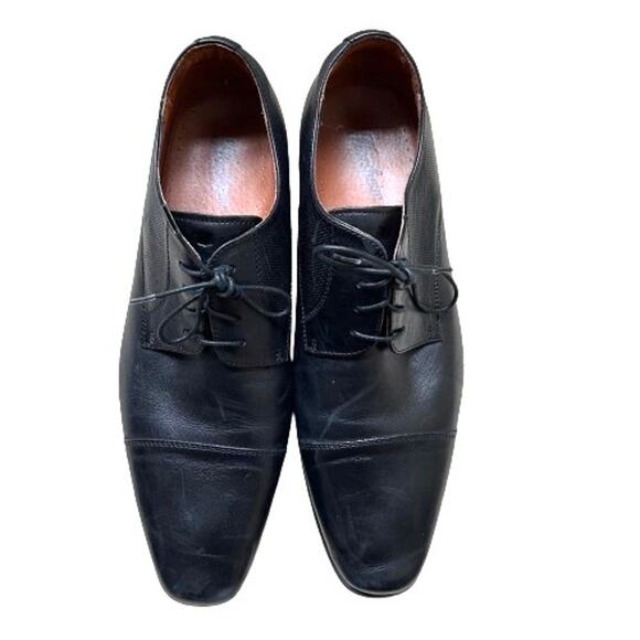 EUC Florsheim Men\'s Black Cap Toe Oxford. Size 11.5 main image 7